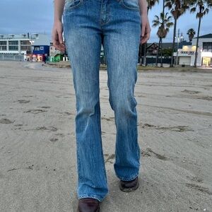Brandy Melville Blue Boot Cut Jeans